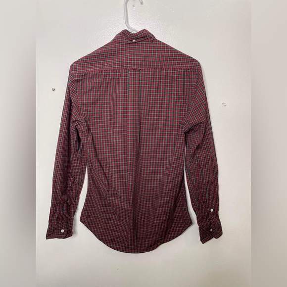 Mens Gitman Bro Vintage Shirt Flannel Red button down, size extra small - Picture 4 of 11